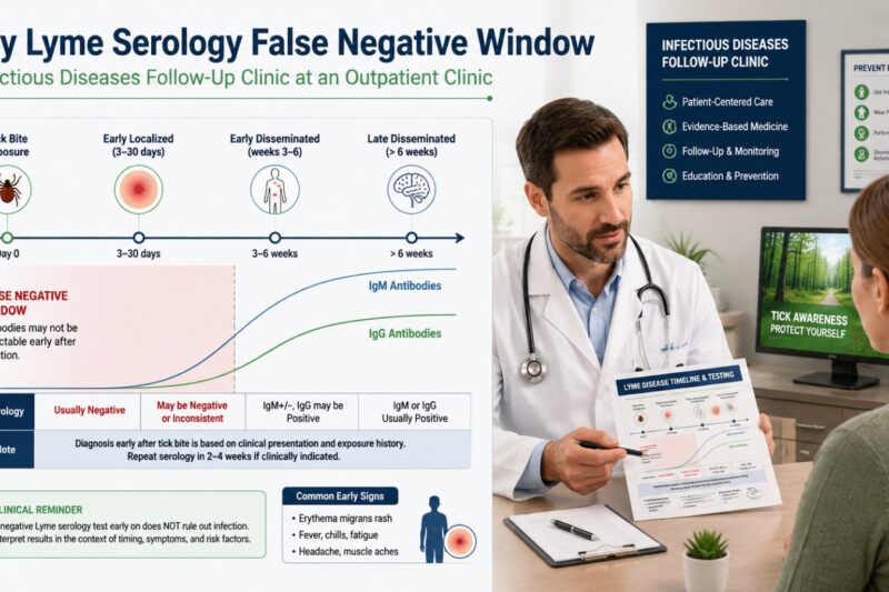 Early Lyme Serology False Negative Window in Infectious Diseases Follow-Up Clinic at an Outpatient Clinic